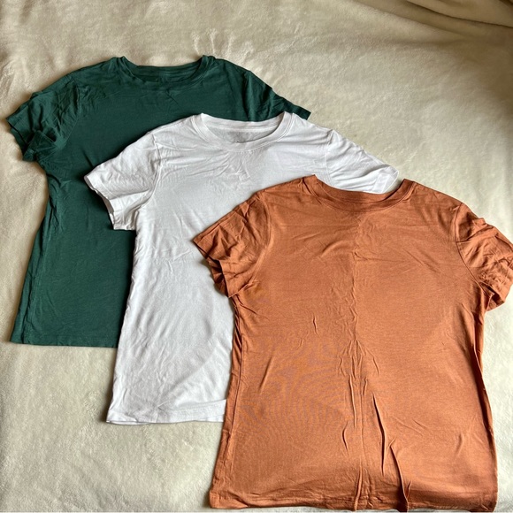 A New Day casual slim shirt, rust color, size medium - Picture 3 of 3